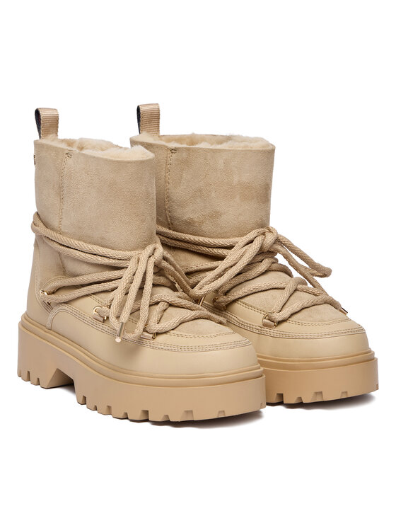 Tommy Hilfiger Sniega zābaki Tommy Hilfiger FW0FW08996 Bēšs