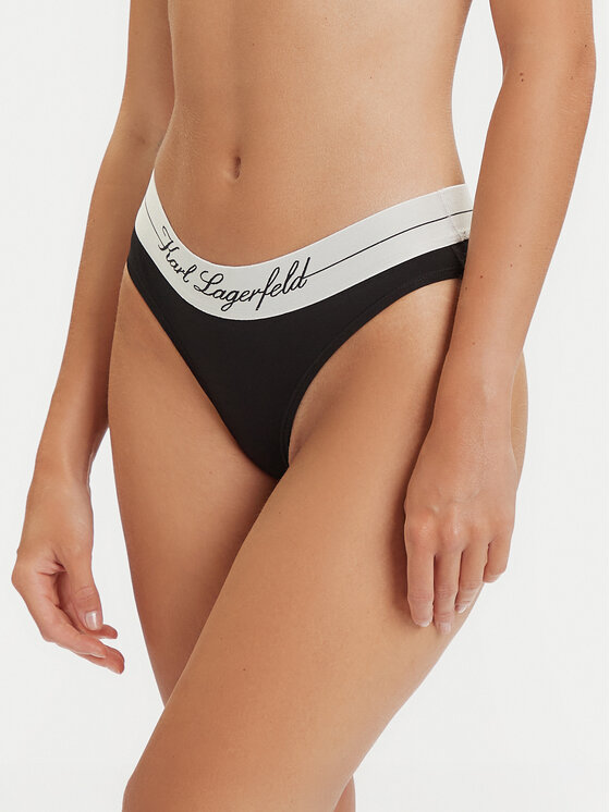 KARL LAGERFELD KARL LAGERFELD Braguitas clásicas A1W47094 Negro