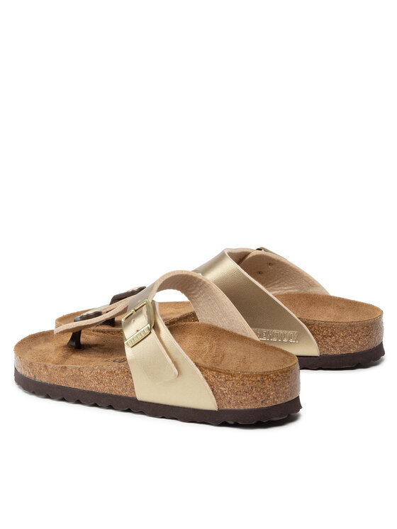 Birkenstock В'єтнамки Birkenstock Gizeh Bs 1016109 Золотий