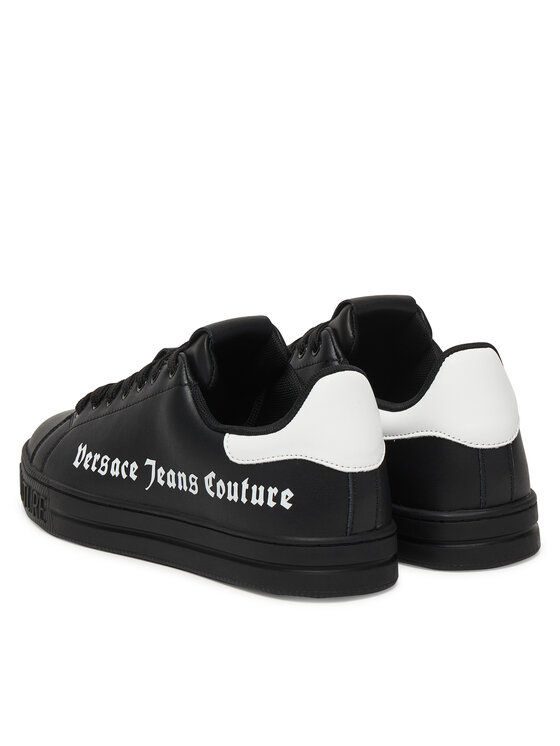Versace Jeans Couture Снікерcи Versace Jeans Couture 80YA3SKC Чорний
