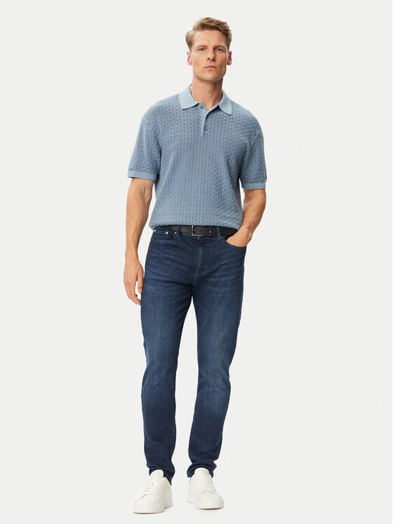 Tommy Hilfiger Tommy Hilfiger Polo MW0MW43246 Azul Regular Fit
