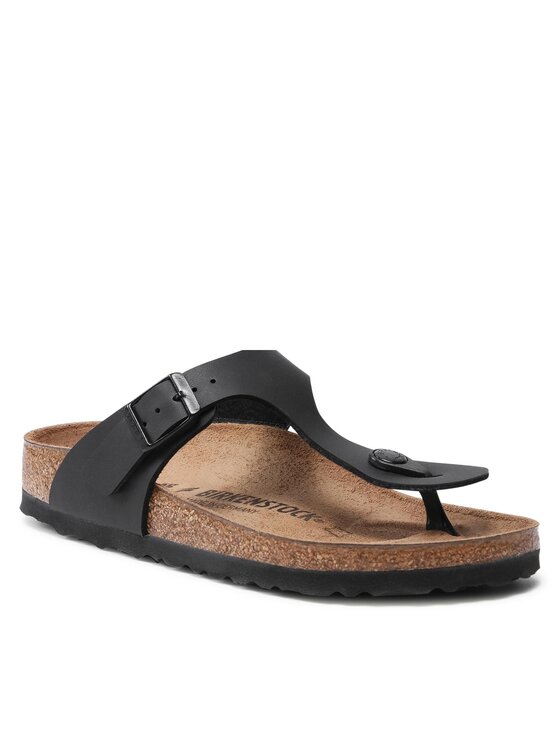 Birkenstock Čības uz pirksta Birkenstock Gizeh 0043693 Melns