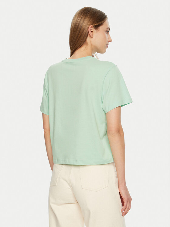 Guess Jeans Guess Jeans Футболка W5RI43 K8HM0 Зелений Regular Fit