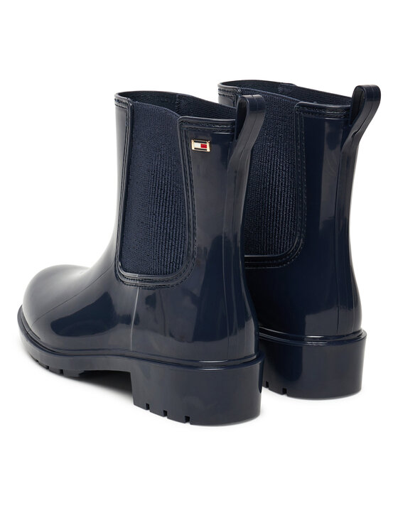 Tommy Hilfiger Botas de agua Tommy Hilfiger Flag Hardware FW0FW08966 Azul marino