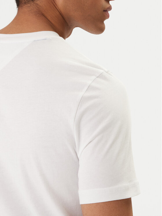 Tommy Hilfiger Tommy Hilfiger Camiseta Brand Love Box MW0MW42366 Blanco Regular Fit