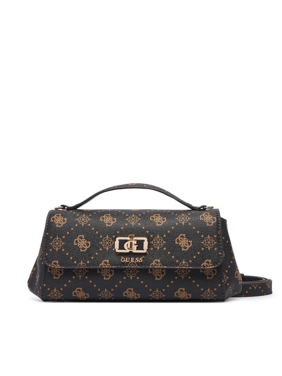 Guess Сумка Guess Emelie Logo HWGP99 28190 Темно-коричневий