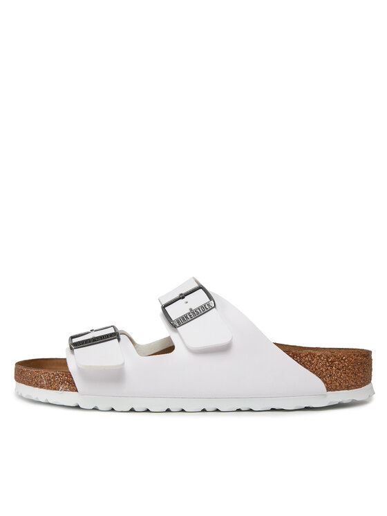 Birkenstock Шльопанці Birkenstock Arizona Birko-Flor 552681 Білий