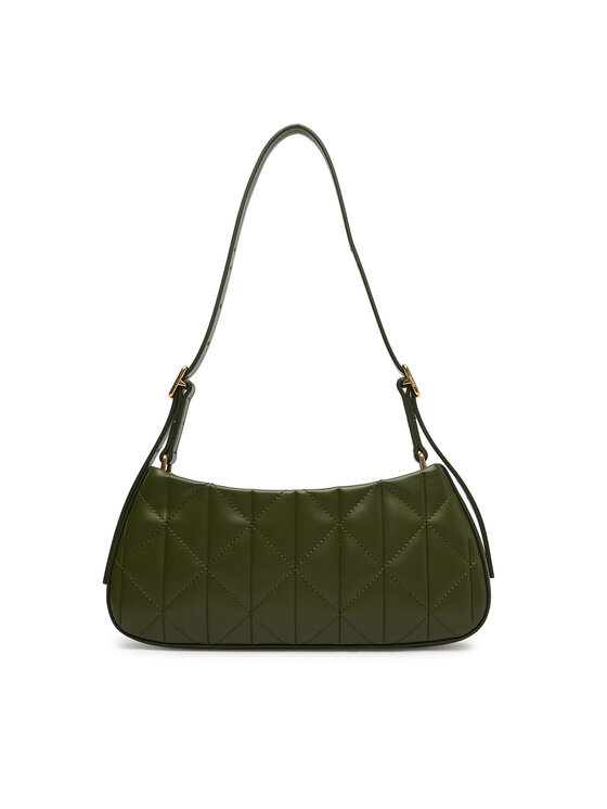 Calvin Klein Kabelka Calvin Klein Quilted Small Shoulder Bag LV04F3327G Zelená