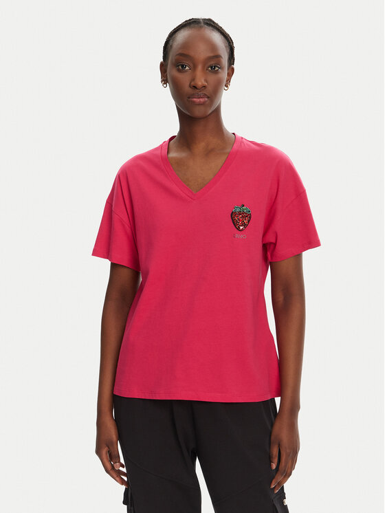 Liu Jo Liu Jo T-Shirt WA5366 JS904 Ροζ Regular Fit