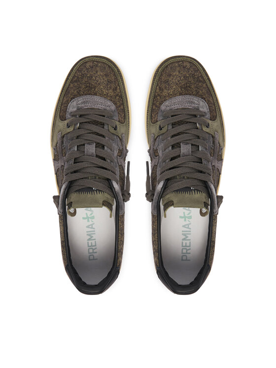 Premiata Сникърси Premiata Bsktclay Bskt Clay Var 8442 Тъмнозелен