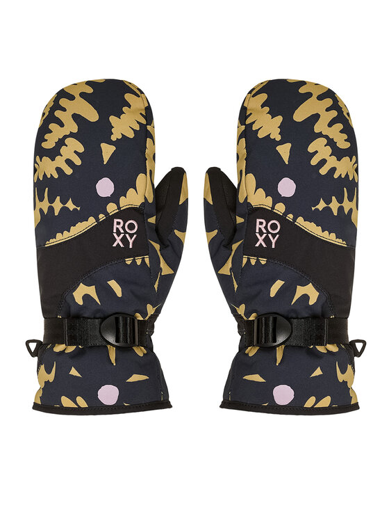 Roxy Лижні рукавиці Roxy Jetty Mitt ERJHN03266 Чорний