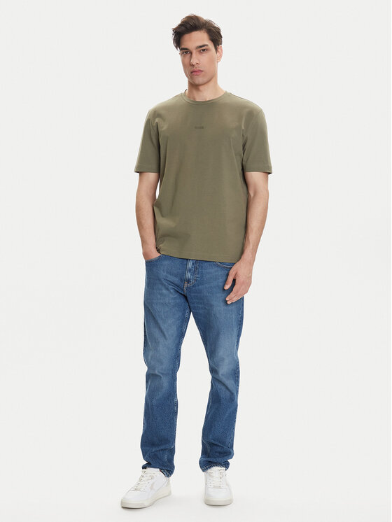 BOSS BOSS Футболка Tchup 50473278 Зелений Relaxed Fit
