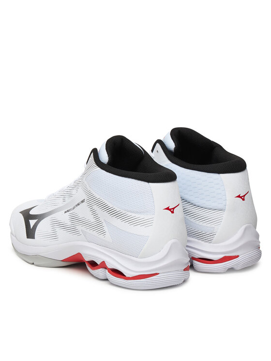 Mizuno Взуття у спортзал Mizuno Wave Lightning Pro Mid V1GA2665 59 Білий