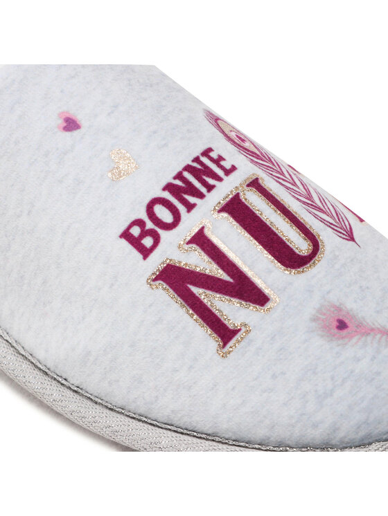 Home & Relax Παντόφλες Σπιτιού Home & Relax 22SAG1016 Γκρι