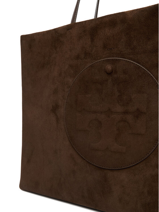 Tory Burch Сумка Tory Burch Ella Suede Tote 170980 Коричневий