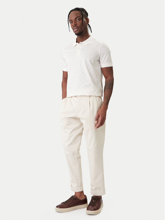 JOOP! JOOP! Polo Jesse 10100063 30100496 Écru Regular Fit