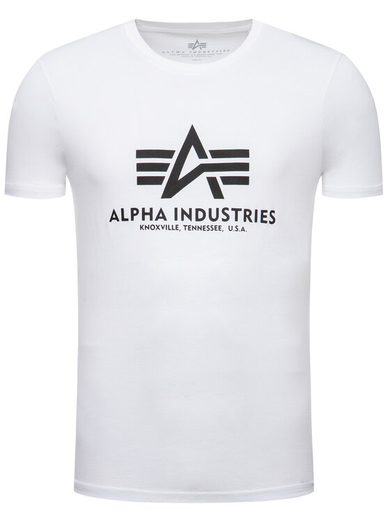 Alpha Industries Alpha Industries Футболка Basic 100501 Білий Regular Fit