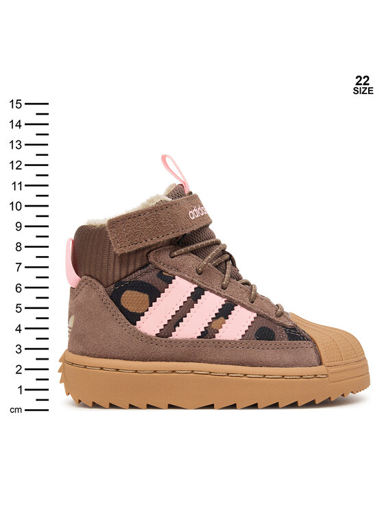 adidas Trzewiki adidas Superstar Winter Trek KH9795 Brązowy