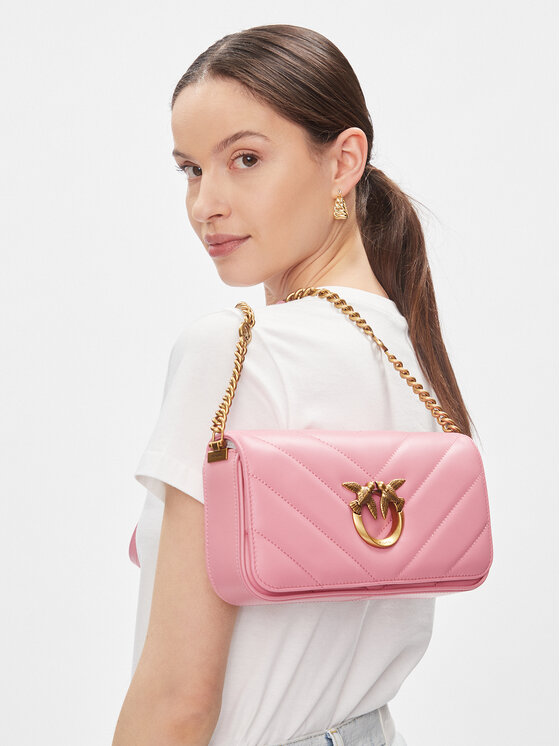 PINKO Borsetta PINKO Love Click Baguette Mini PE 24 PLTT 100068 A136 Rosa
