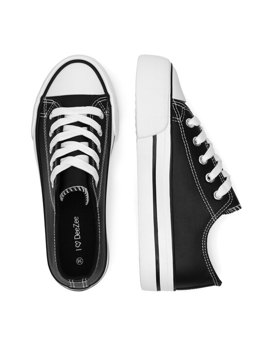 DeeZee Plátenky DeeZee CSS20531-02 Čierna