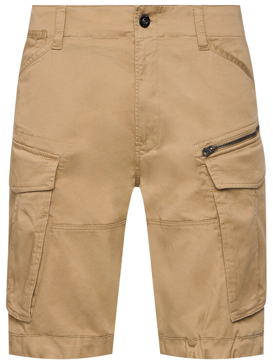 G-STAR G-STAR Pantalones cortos de tela Rovic D08566-5126-239 Beis Relaxed Fit