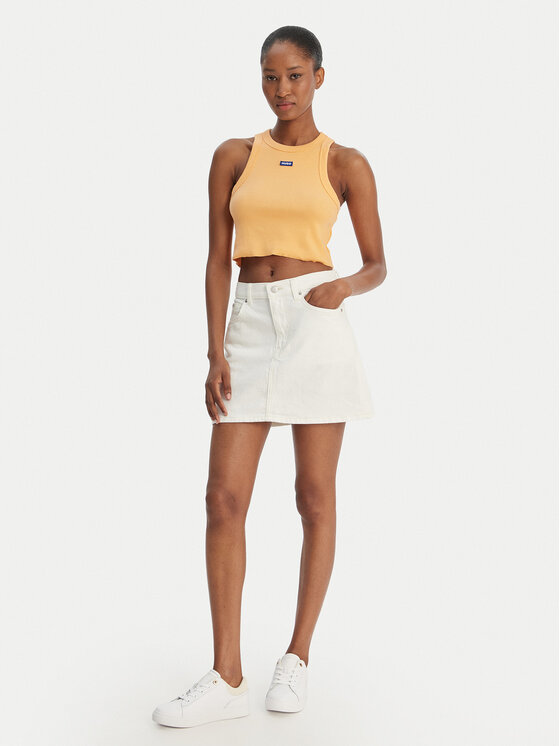 HUGO HUGO Top Baby 50511450 Naranja Slim Fit