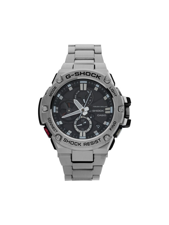 G-Shock Pulkstenis G-Shock GST-B100D-1AER Sudraba