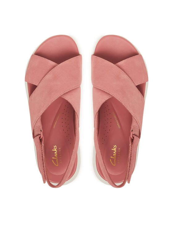 Clarks Босоніжки Clarks DashLite Wish 26186582 Рожевий