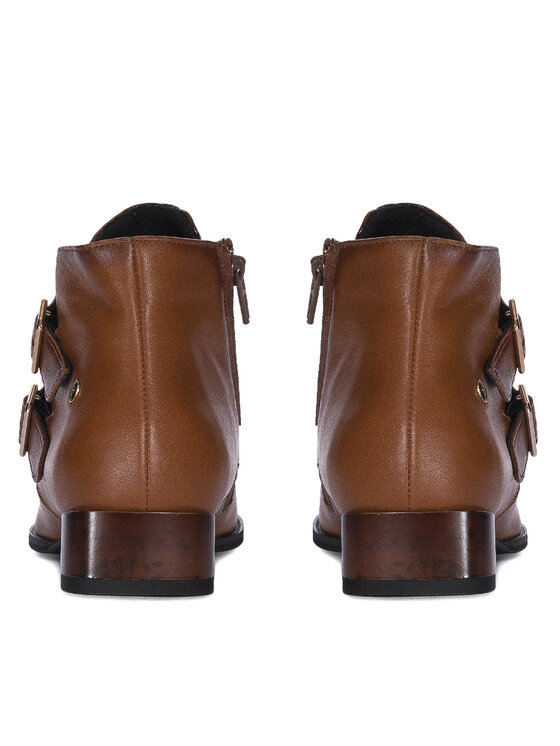 Maciejka Členková obuv Maciejka 06696-02/00-8 Hnedá