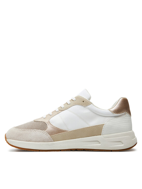 Geox Sneakersy Geox D Bulmya D45NQA 011BC C0405 Bílá