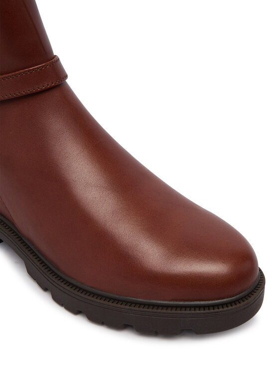 Clarks Botki Clarks Code L Bay 26327157 Brązowy