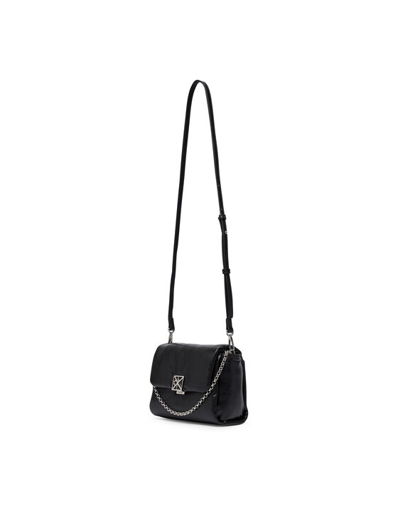 Calvin Klein Torebka Calvin Klein Emblem Hw Padded Crossbody LV04F3620G Czarny