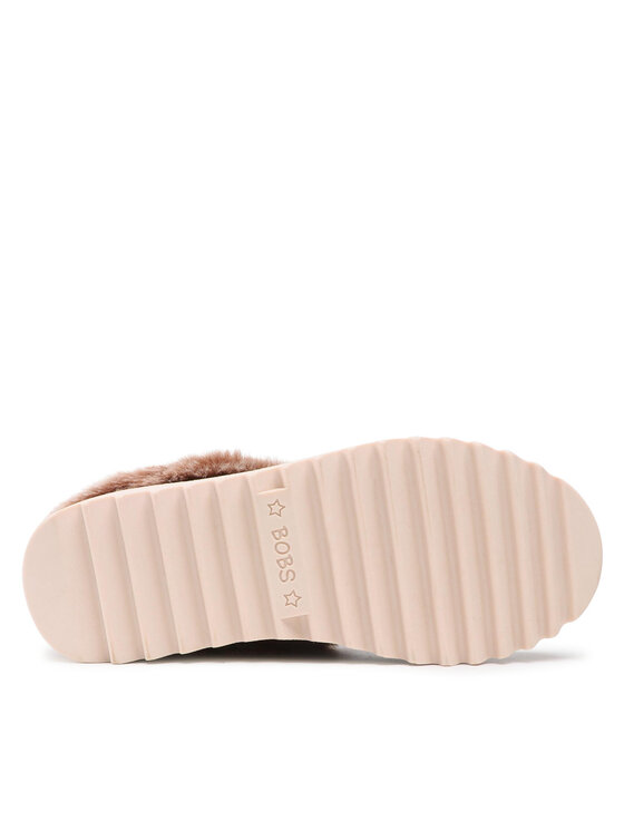Skechers Papuče Skechers BOBS Winter Rock 113423/BRN Hnedá