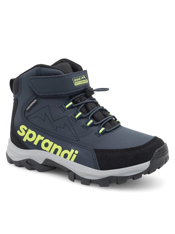 Sprandi Trapper stila apavi Sprandi Winter Wave CP86-25067 Tumši zils