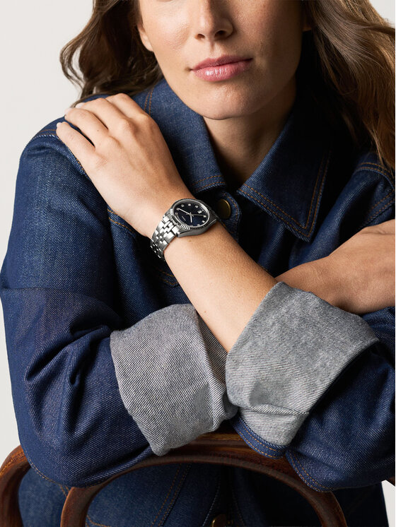 Fossil Годинник Fossil Scarlette ES5457 Срібний