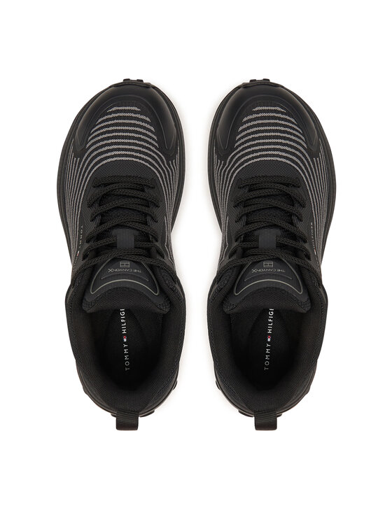 Tommy Hilfiger Sneakers Tommy Hilfiger The Canyon X Knit FW0FW09674 Nero
