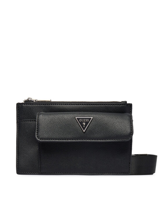 Guess Maža rankinė Guess HMMISL P6491 Juoda