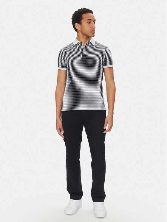 Tommy Hilfiger Tommy Hilfiger Polo 1985 MW0MW17771 Blu scuro Slim Fit