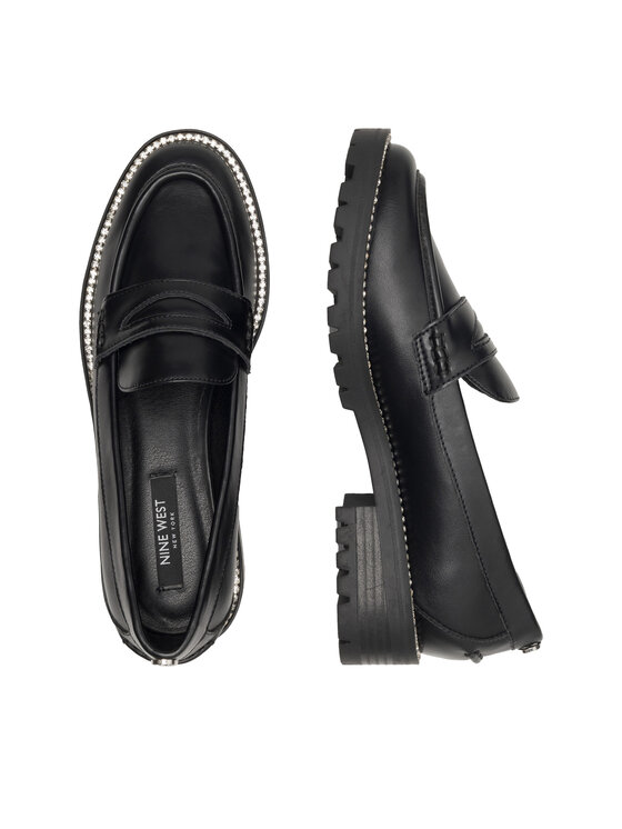 Nine West Mokasíny Nine West SHEERIN SJ1497-1 Čierna