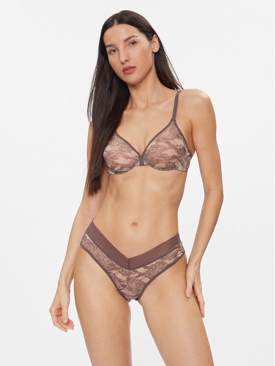 Gossard Gossard Trikotni nedrček Glossies Snake 13011 Siva