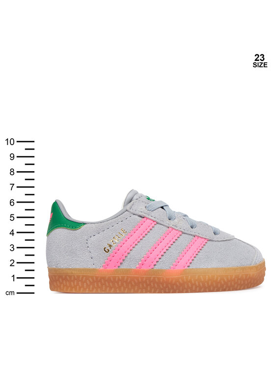 adidas Снікерcи adidas Gazelle Comfort Closure Elastic Laces IH6477 Сірий