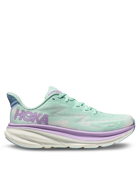 Pantofi pentru alergare Hoka Clifton 9 Wide 1132211 Verde
