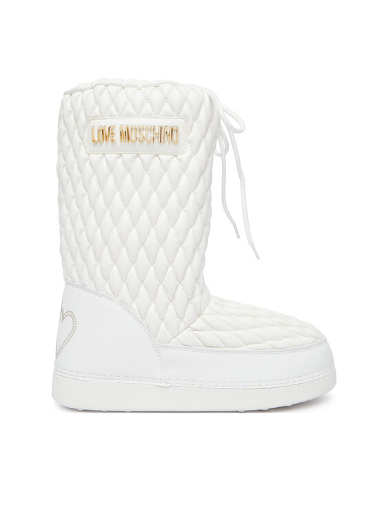 LOVE MOSCHINO Μπότες Χιονιού LOVE MOSCHINO JA24312G0PISQ100 Λευκό