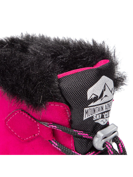 Boatilus Snehule Boatilus Kd Joggy Sint Leather Boot NJ16 VAR.21ZU Ružová