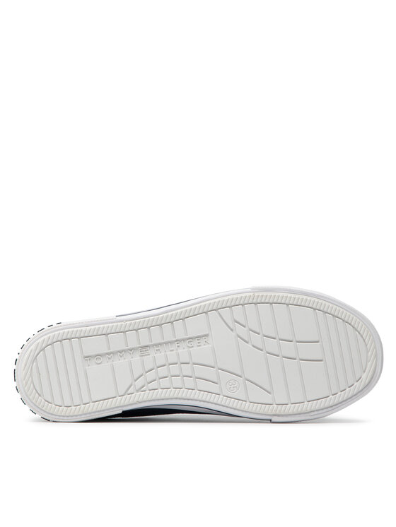 Tommy Hilfiger Scarpe da ginnastica Tommy Hilfiger Low Cut Lace-Up Sneaker T3X4-32207-0890 S Blu scuro