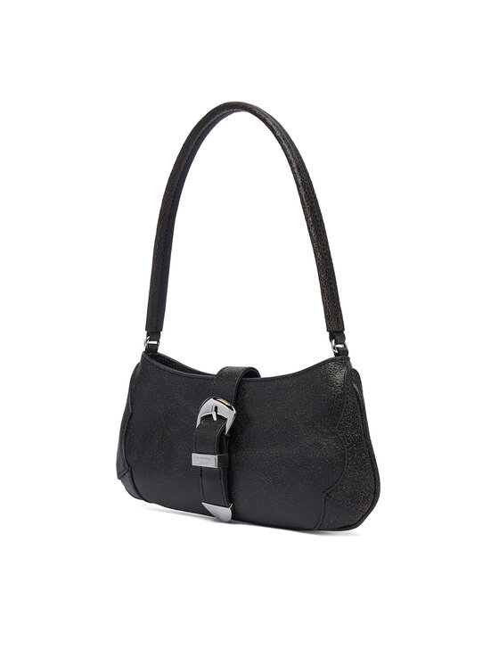 Tommy Jeans Kabelka Tommy Jeans Tjw Cool Leather Shoulder Bag AW0AW18788 Černá