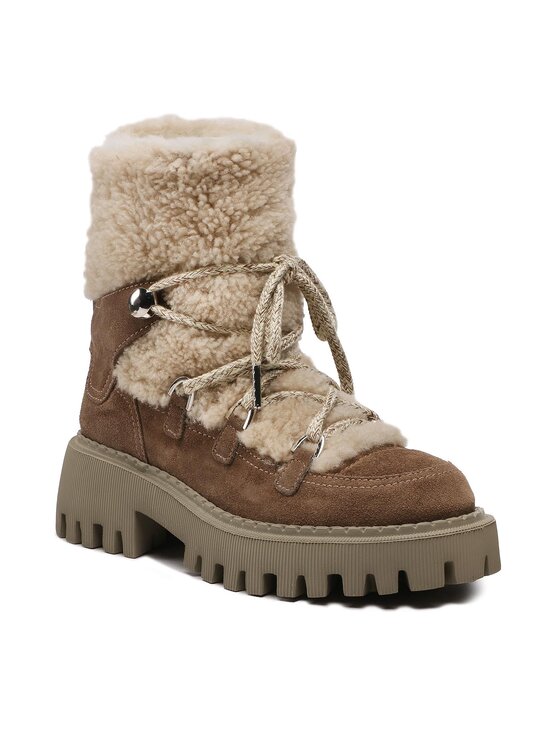 Loriblu Botines planos Loriblu 3I4TU113 M7543 Beis