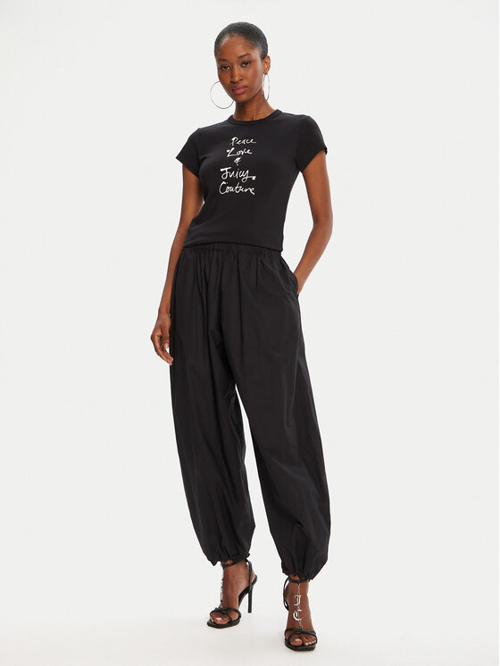 Juicy Couture Juicy Couture Camiseta JCNCT225458 Negro Regular Fit