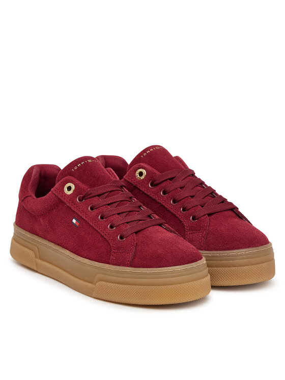 Tommy Hilfiger Snīkeri Tommy Hilfiger Jade T3A9-35098-1429 S Bordo