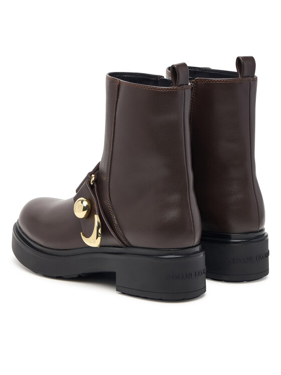 Armani Exchange Stiefeletten Armani Exchange XW003093 AF18975 U6032 Dunkelbraun